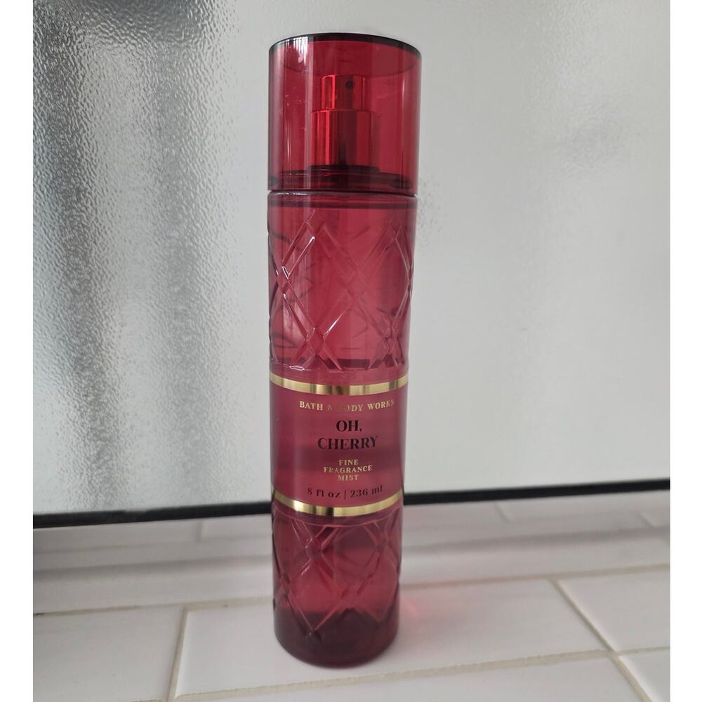 BBW Oh, Cherry Fine Fragrance Mist - 8 oz - NEW